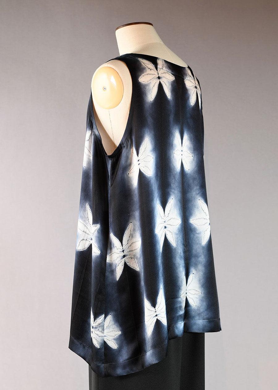 Eskandar Silk A-line Shell - Long