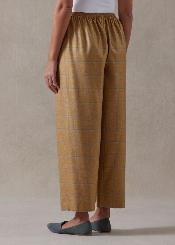 Eskandar Silk Cashmere Japanese Trouser