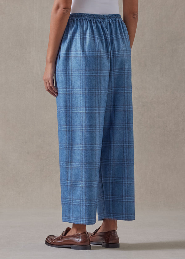 Eskandar Silk Cashmere Japanese Trouser