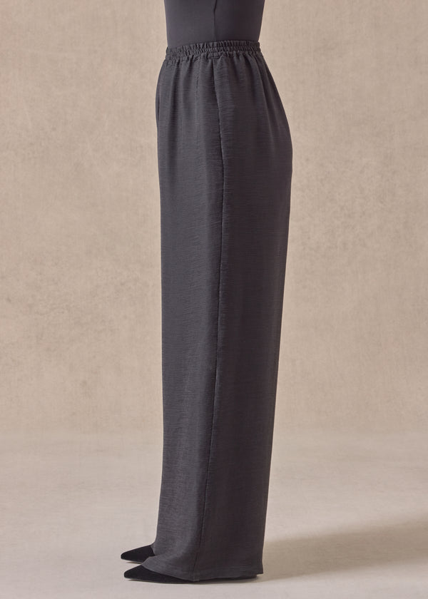 Eskandar Silk Flared Trouser