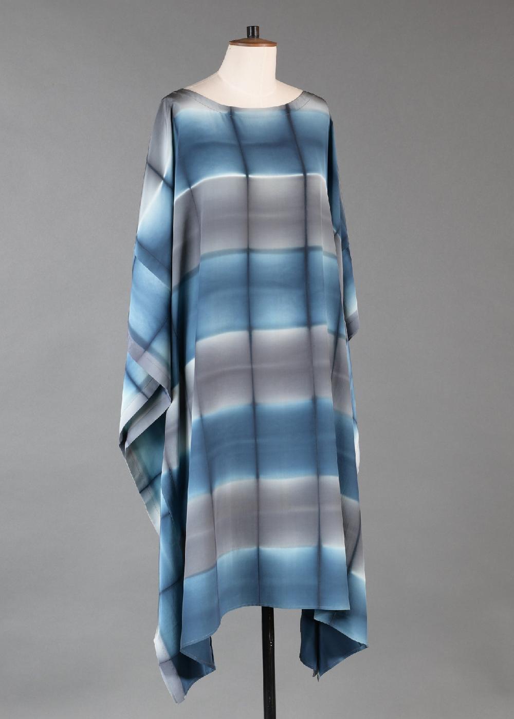 eskandar silk kaftan dress