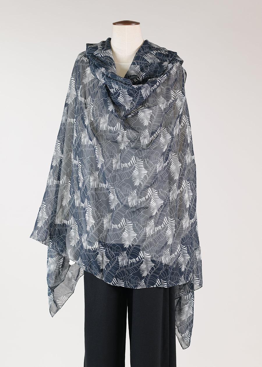 eskandar silk large scarf