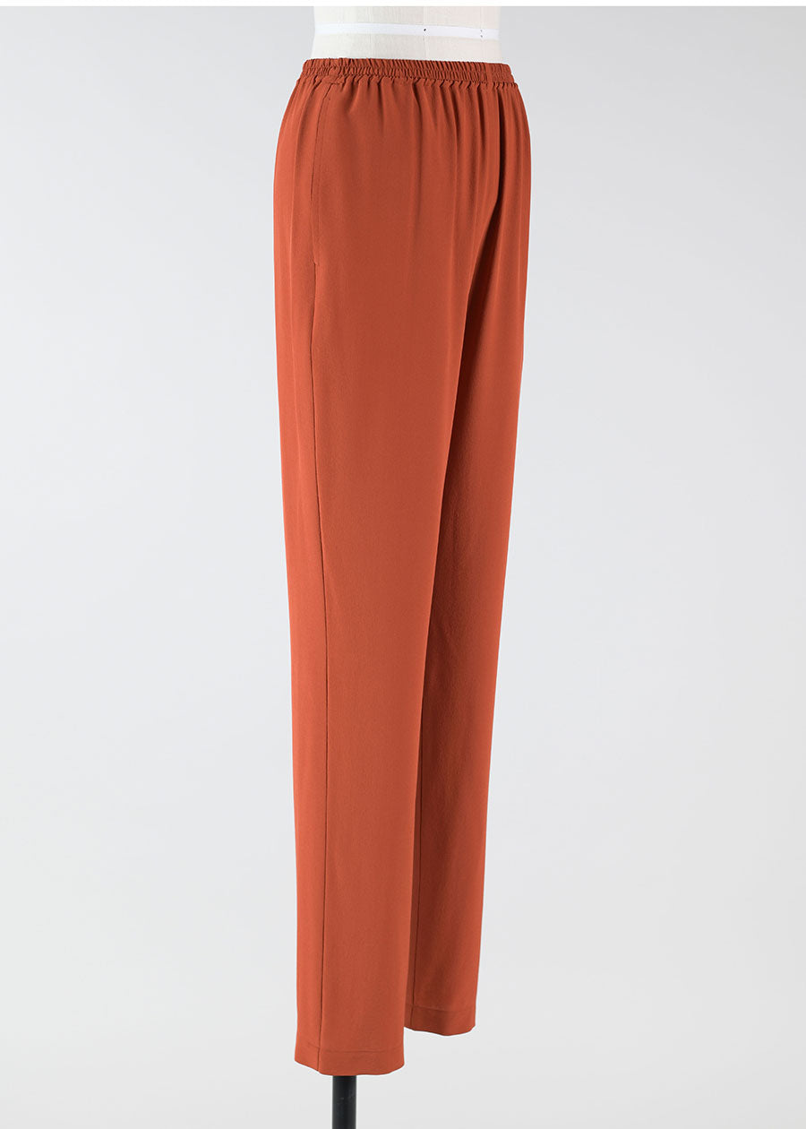 Eskandar Silk Narrow Trouser