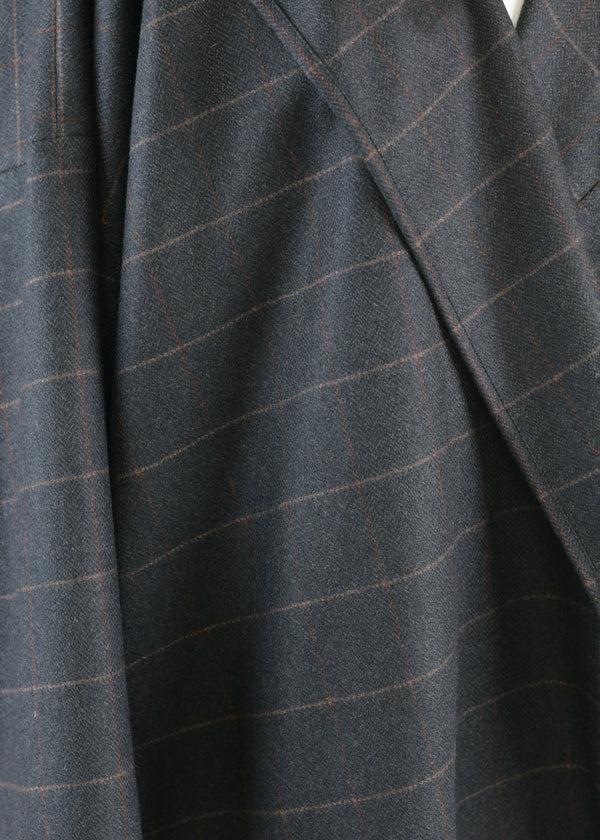 Eskandar Small Jacket Coat - Mid Plus