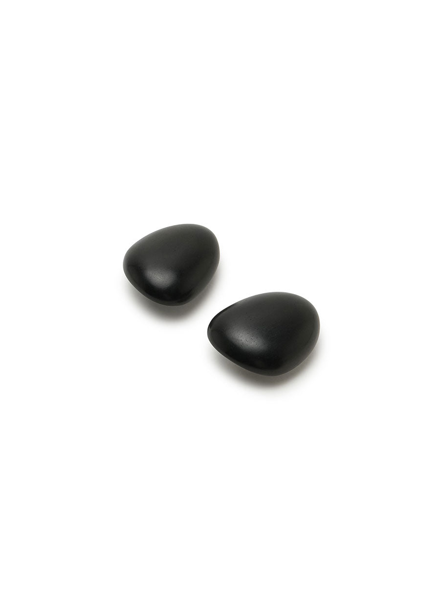 eskandar smooth oval earing