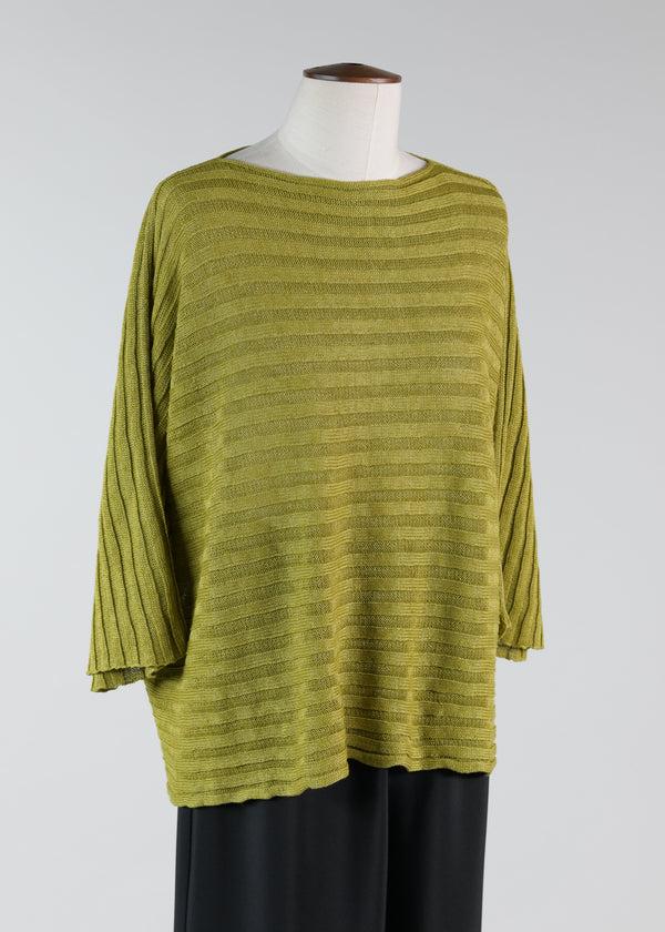 eskandar square short sleeve top - short