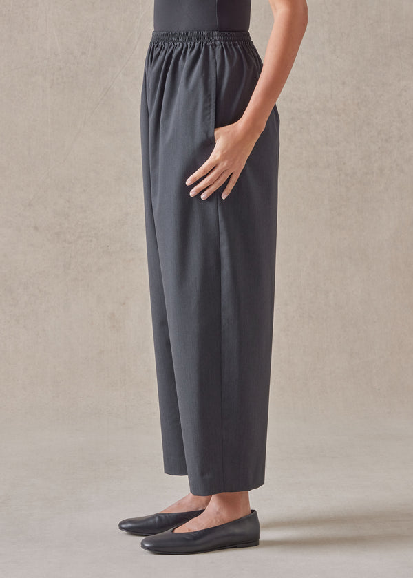 Eskandar Tropical Wool Japanese Trouser