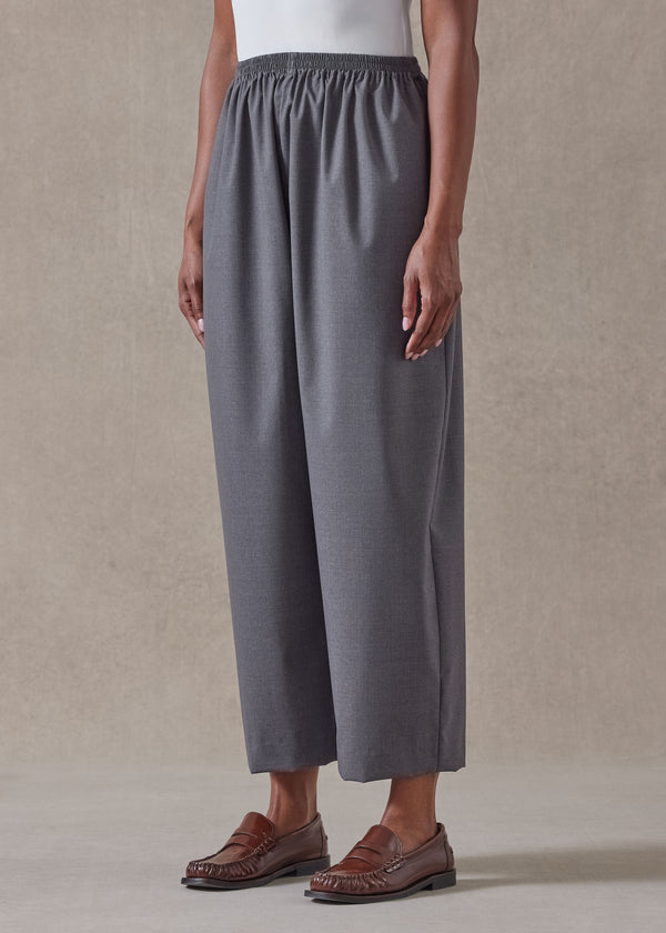 eskandar tropical wool japanese trouser