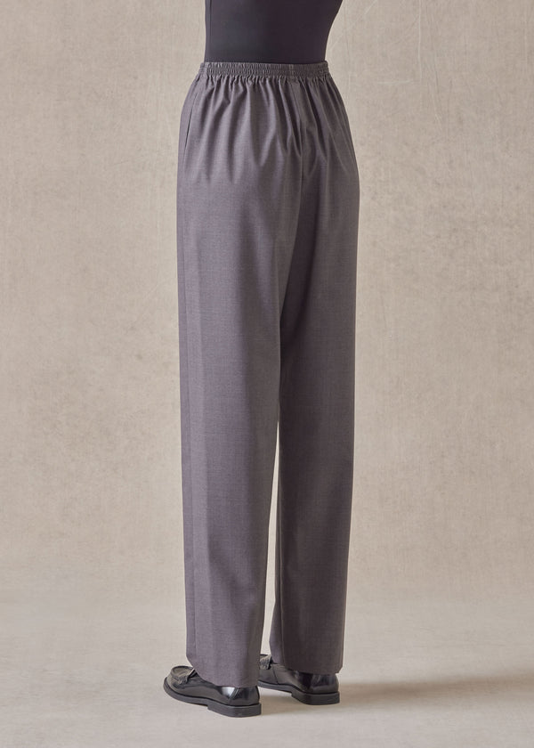Eskandar Tropical Wool Regular Trouser