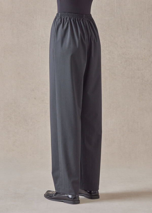 Eskandar Tropical Wool Regular Trouser