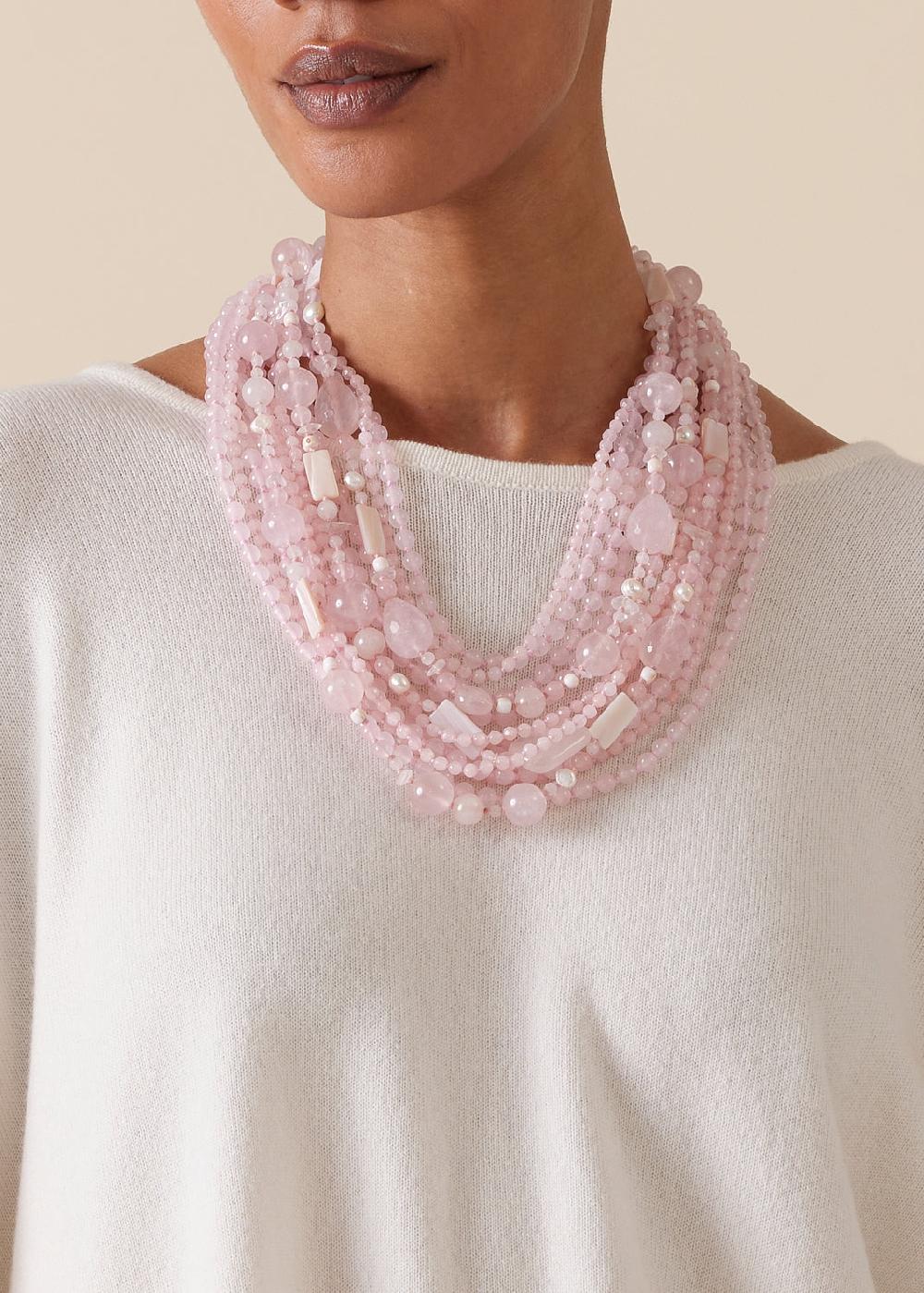 Eskandar Unique Multistrand Necklace