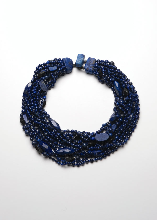 eskandar unique multistrand necklace