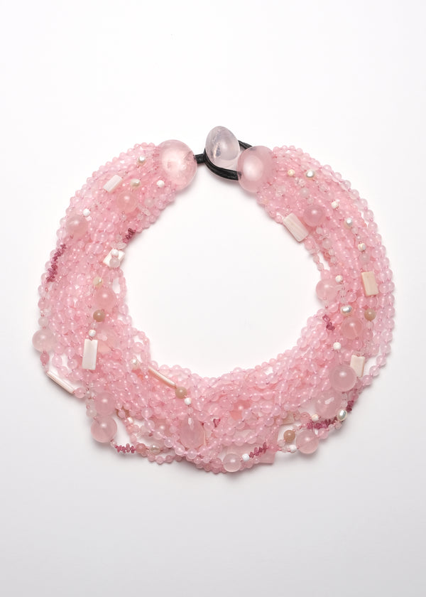 eskandar unique multistrand necklace