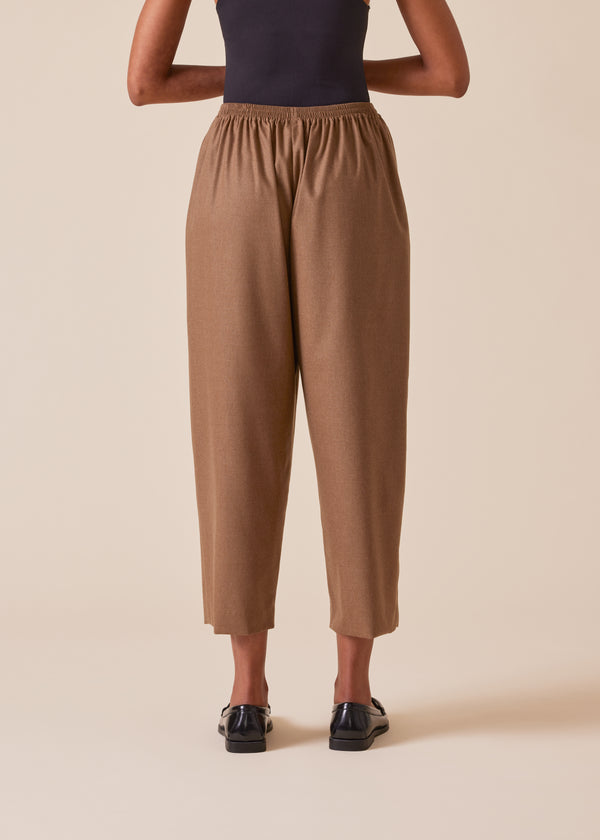 Eskandar Wool Cashmere Mix Japanese Trouser