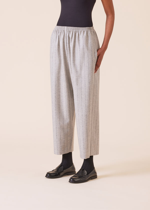 Eskandar Wool Cashmere Mix Japanese Trouser