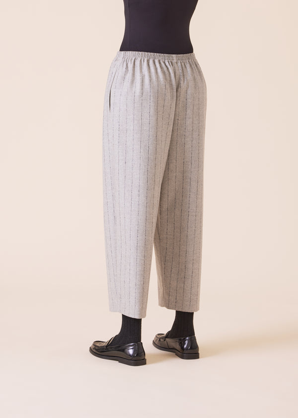 Eskandar Wool Cashmere Mix Japanese Trouser