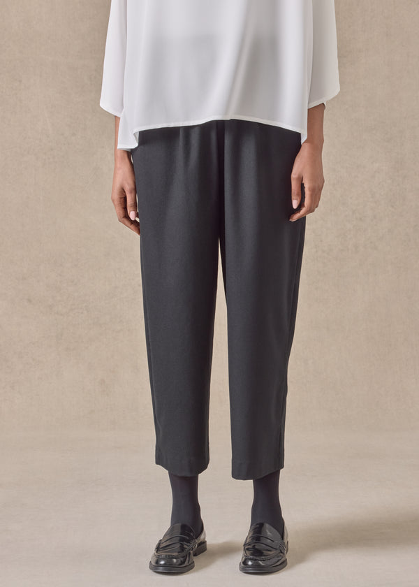 eskandar wool cashmere mix japanese trouser