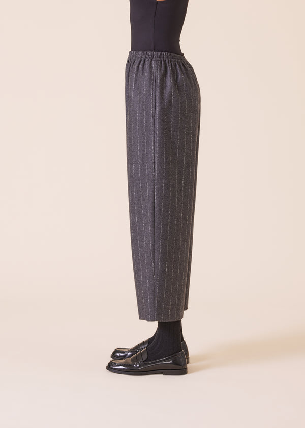 Eskandar Wool Cashmere Mix Japanese Trouser