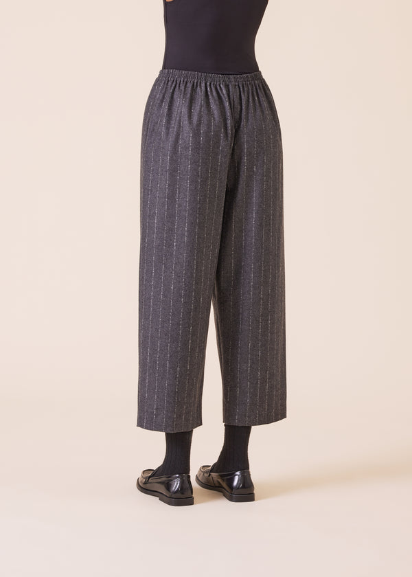 Eskandar Wool Cashmere Mix Japanese Trouser