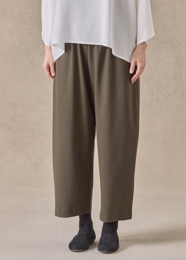 eskandar wool japanese trouser