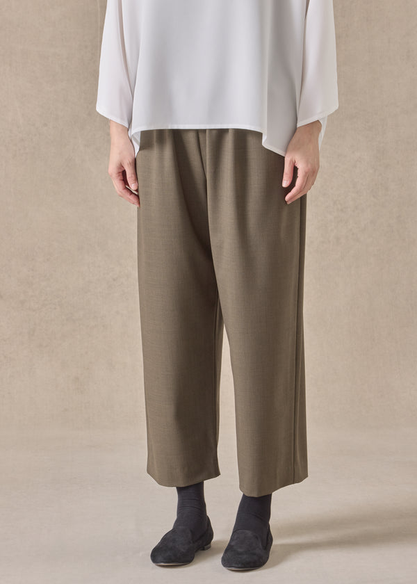 eskandar wool japanese trouser