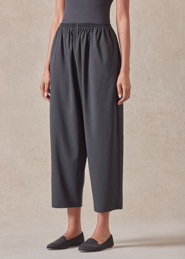 eskandar wool japanese trouser