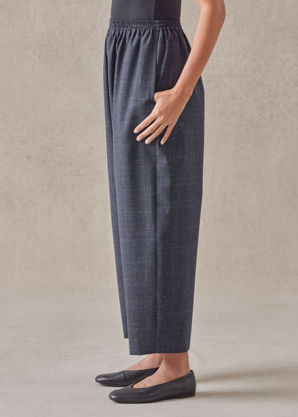 Eskandar Wool Linen Japanese Trouser