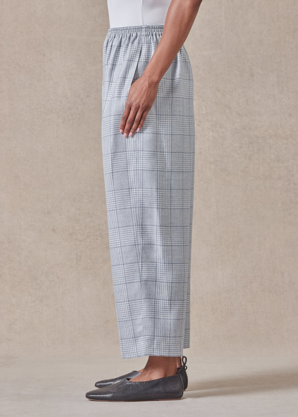 Eskandar Wool Mix Japanese Trouser