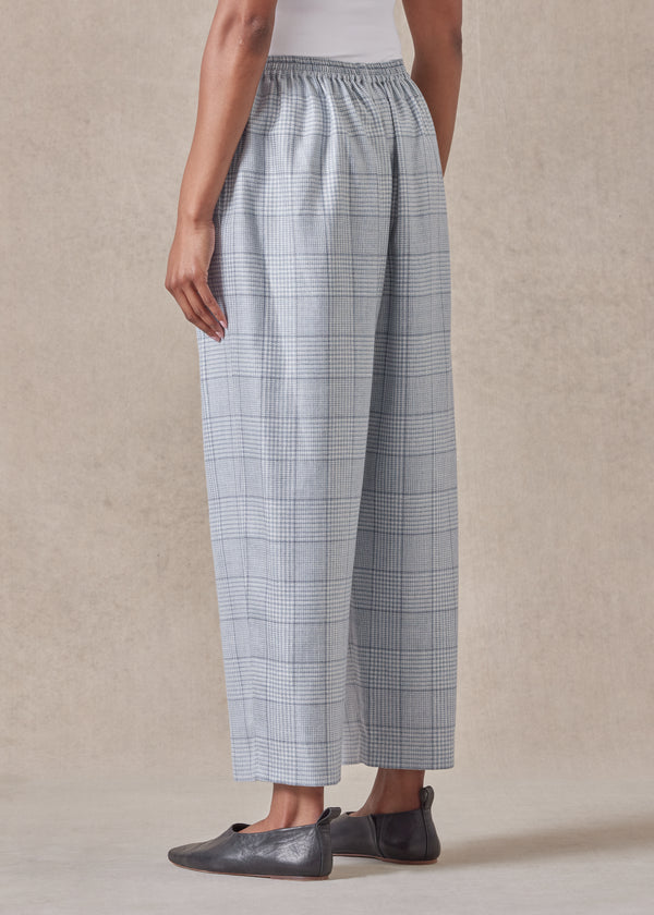 Eskandar Wool Mix Japanese Trouser