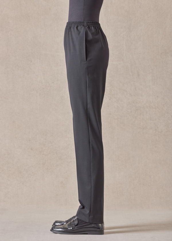 Eskandar Wool Narrow Trouser