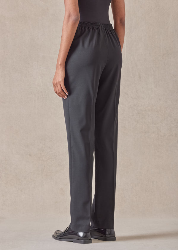 Eskandar Wool Narrow Trouser