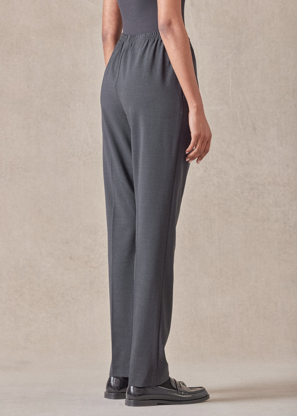 Eskandar Wool Narrow Trouser