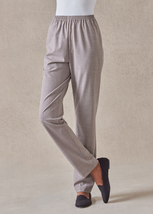 Eskandar Wool Narrow Trouser