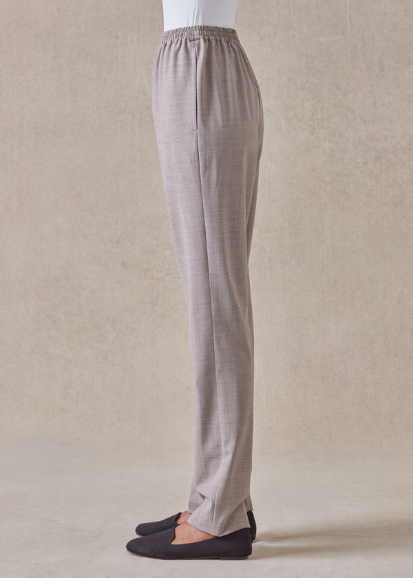 Eskandar Wool Narrow Trouser