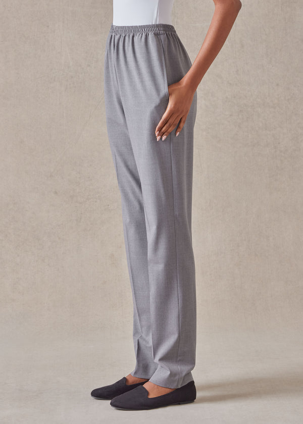 Eskandar Wool Narrow Trouser