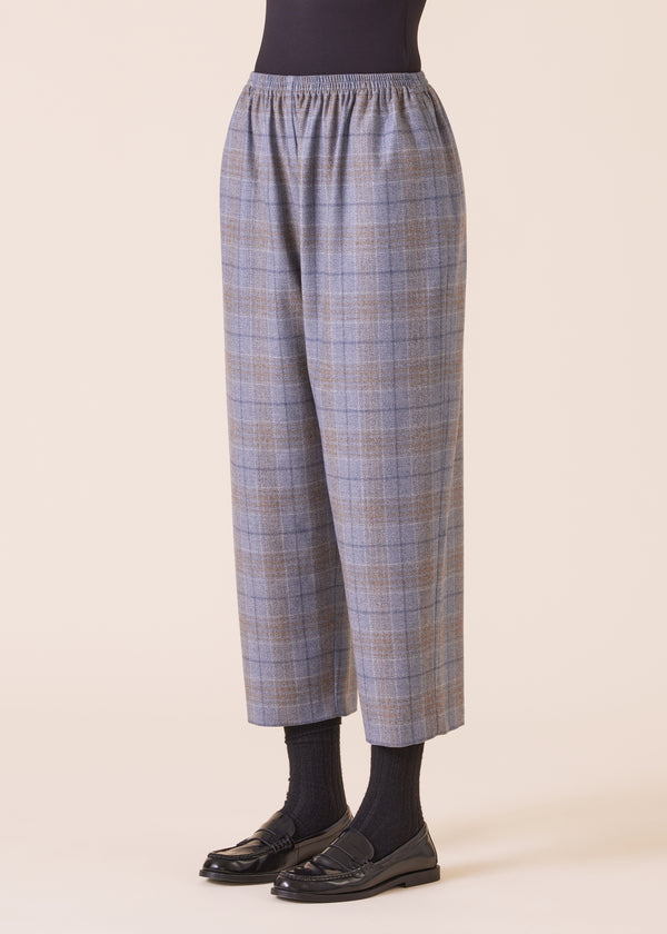 Eskandar Wool Silk Mix Japanese Trouser