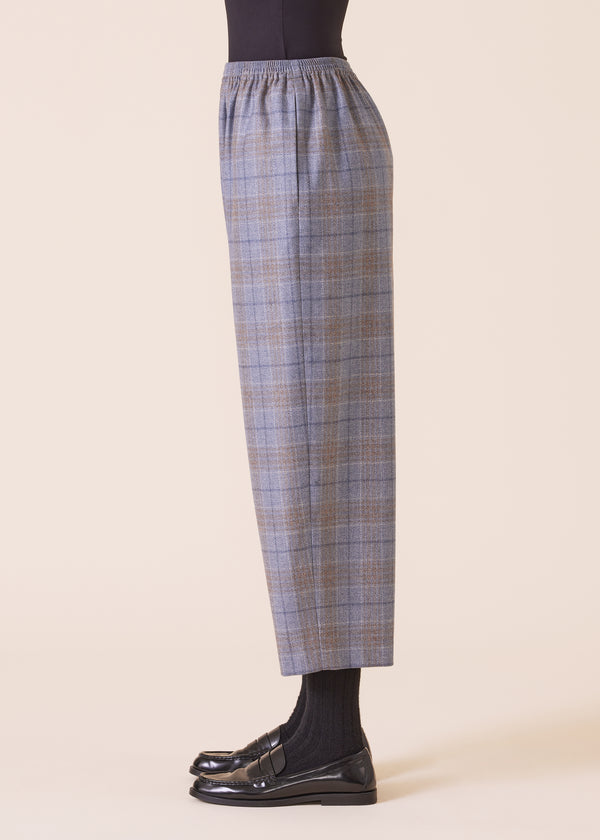 Eskandar Wool Silk Mix Japanese Trouser