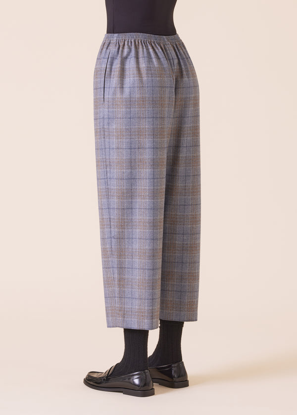 Eskandar Wool Silk Mix Japanese Trouser