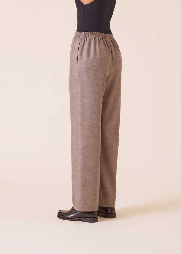 Eskandar Wool Silk Mix Trouser