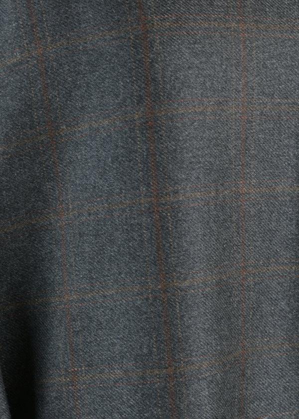 Eskandar Sloped Shoulder Monks Top - Long (3/4 Sleeves)