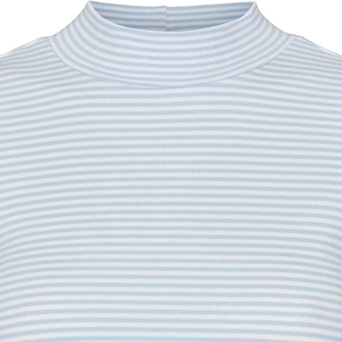 Esmé Studios ESBlossom Stripe LS Turtleneck GOTS - Kentucky Blue