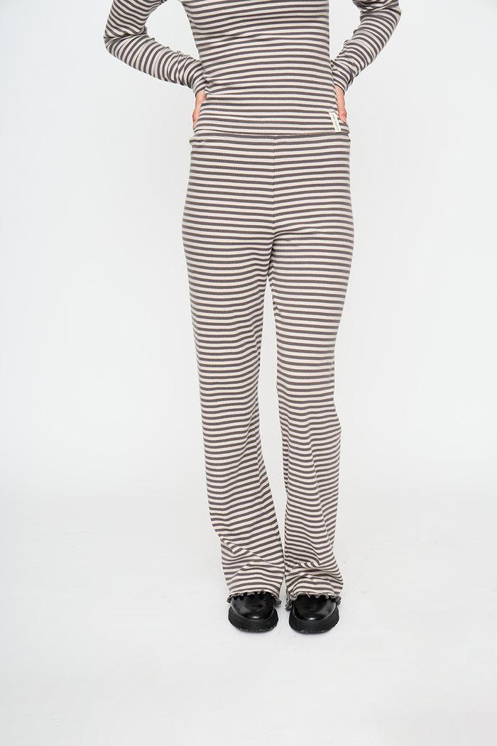 Esmé Studios ESBlossom Stripe Pants GOTS - Nacreous Clouds