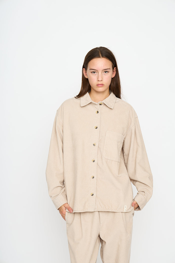 Esmé Studios ESGina Boxy Shirt GOTS - Nacreous Clouds