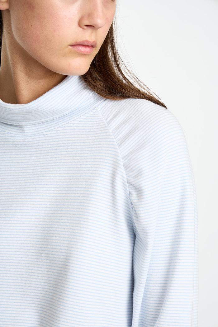 Esmé Studios ESJenna LS Roll Neck GOTS - Kentucky Blue