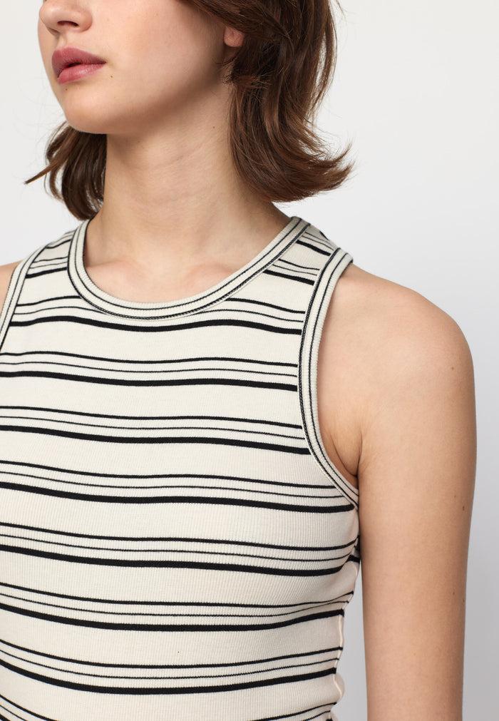 Esmé Studios Blossom Tank Top GOTS - Black Stripe