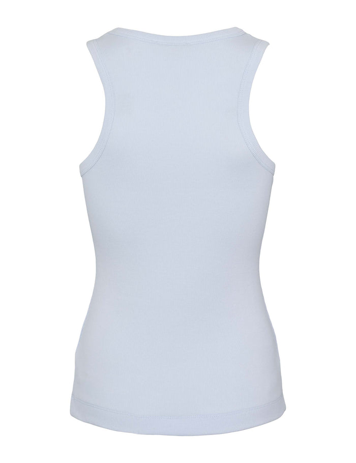 Esmé Studios Blossom Tank Top GOTS - Halogen Blue