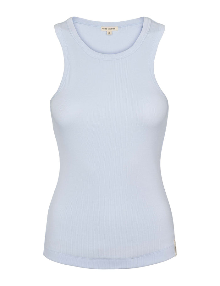 esmé studios Blossom Tank Top GOTS - Halogen Blue