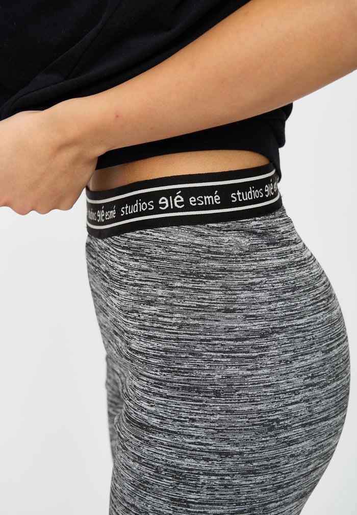 Esmé Studios ESAgneta Leggings - Gray Melange