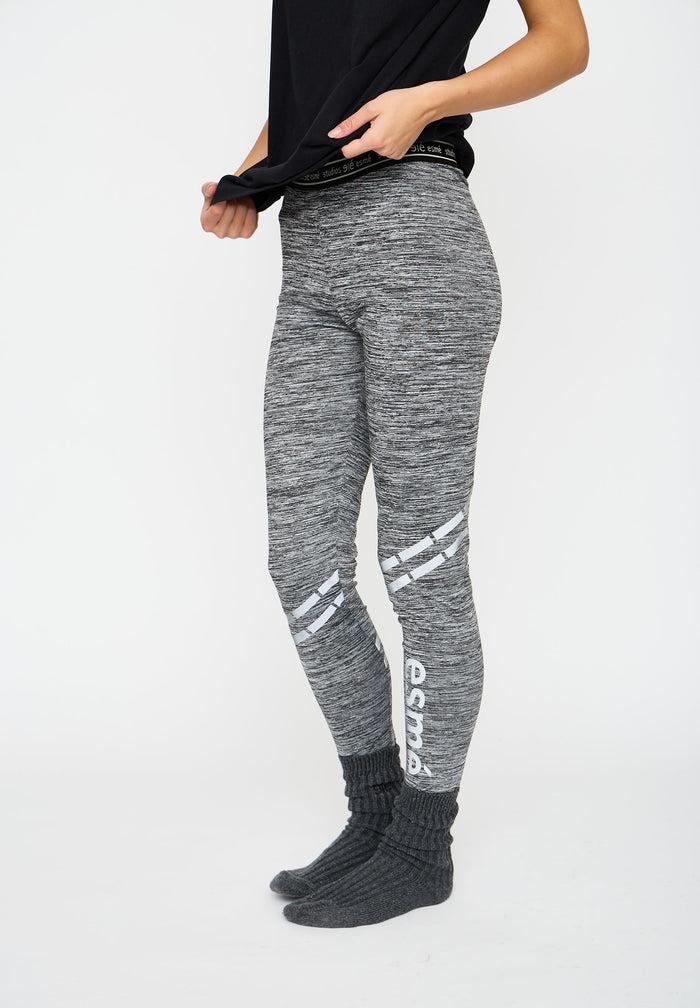 esmé studios ESAgneta Leggings - Gray Melange