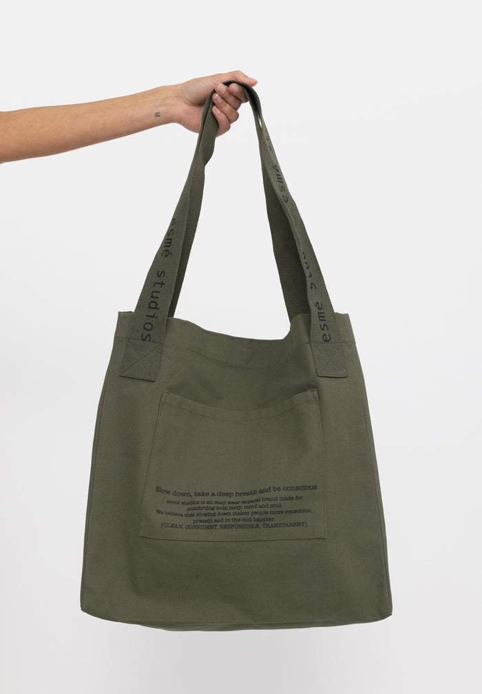 esmé studios ESAlana Bag - Dusky Green